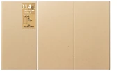 Traveler's Company Notebook refill, Notebook Refill series Light brown (Plain, 110mm x 210mm)