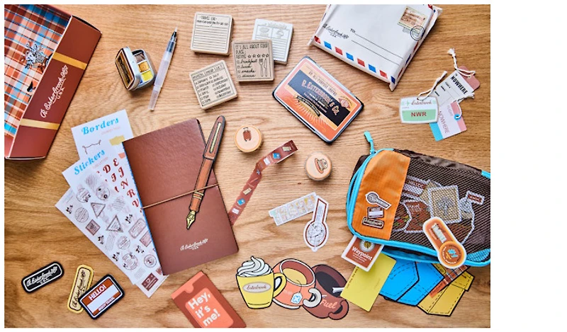 Ensemble Esterbrook, série The Travel Journal Workshop 