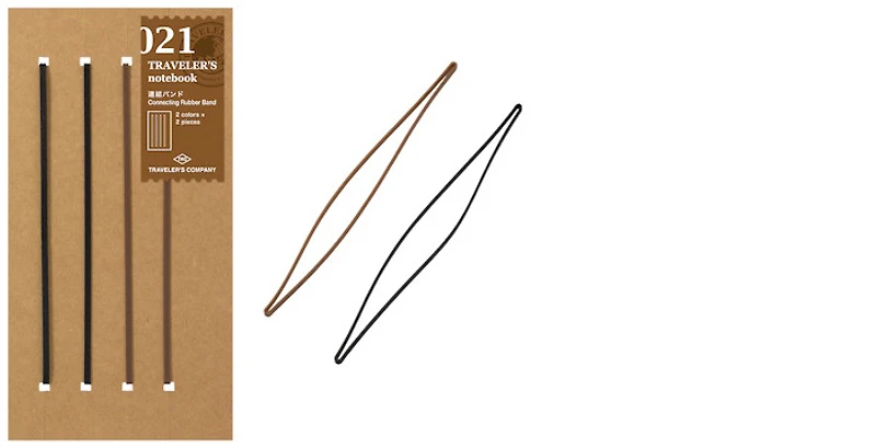 Traveler's Company Elastics, Notebook Refill series (Pack of 4)