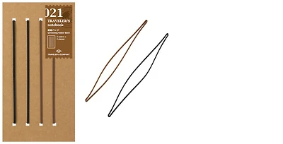 Traveler's Company Elastics, Notebook Refill series (Pack of 4)