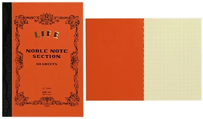 LIFE Notebook (A7), Noble Note series (Squared - 30 sheets)