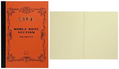 LIFE Notebook (A5), Noble Note series (Squared - 100 sheets)