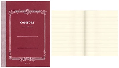 Tsubame Notebook (A5), Notebook series Red Comfort (Ruled - 32 sheets)