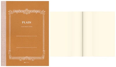 Tsubame Notebook (A5), Notebook series Orange Plain (Plain - 32 sheets)