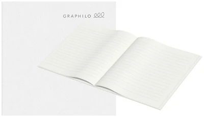 GRAPHILO Notebook, Notebook series (Ruled - 30 sheets - 158 x 158 mm)