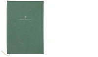 Faber-Castell, Graf von Notebook (A5), Linen bound book series Dark green (Plain - 148 x 210 mm)  