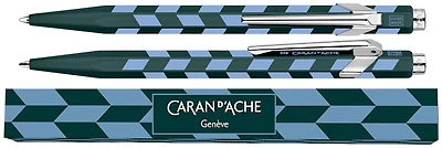 Caran d'Ache Ballpoint pen, 849 Mosaic SE series Spruce Green