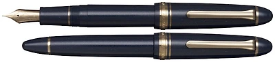 Stylo plume Sailor, série 1911L Bleu Brillant GT (pointe 18k)