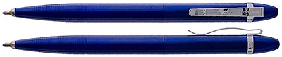 Stylo bille Fisher Spacepen, série Unique Bleu satiné (Vortex)