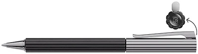 Faber-Castell, Graf von Ballpoint pen, Bloom series Ebony wood