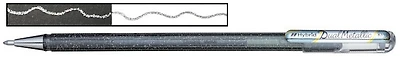 Pentel Gel pen, Hybrid Dual Metallic series Silver ink