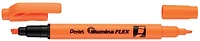Pentel Highlighter, Illumina Flex series Orange ink