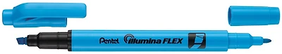 Pentel Highlighter, Illumina Flex series Sky blue ink