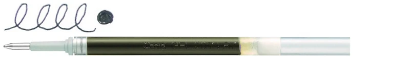 Pentel Gel refill, Refill & ink series Olive-Black Ink (EnerGel-Metal tip)