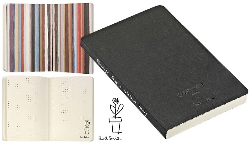 Carnet de notes (A6) Caran d'Ache, série Paul Smith 5e Édition Spéciale (Pointillé - 104 x 148 mm)