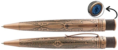 Stylo bille roulante rétractable Retro 51, série Tornado Big Shot - The Nautilus