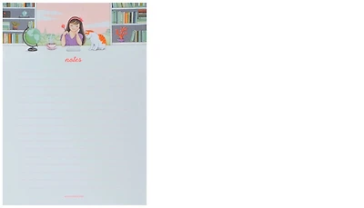 JooJoo Paper Notepad, Memo Pad series - Fantasy office