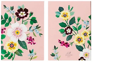 JooJoo Paper Notepad, Pocket Notepad series Pink floral
