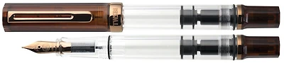 TWSBI Fountain pen, Eco series Rootbeer with Bronze
