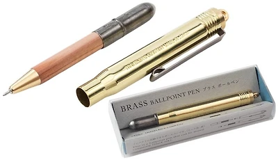 Traveler's Company Ballpoint pen, Brass series