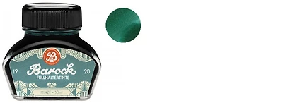 Bouteille d'encre Octopus Fluids, série Barock 1920 Encre Menthe (30ml)