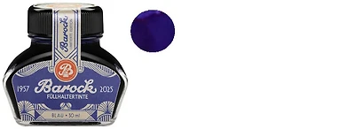 Bouteille d'encre Octopus Fluids, série Barock Édition Limitée 2025 Encre bleue (30ml)