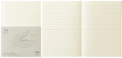 MD PRODUCT Notebook (A6), MD Notebook series (Lined)