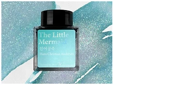 Bouteille d'encre Wearingeul, série World Literature Ink Encre The Little Mermaid (30ml)