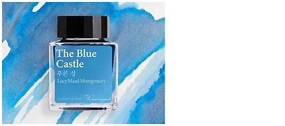 Bouteille d'encre Wearingeul, série World Literature Ink Encre The Blue Castle (30ml)