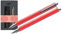 Ensemble stylo bille roulante rétractable & étui Lamy, série Édition Spéciale Swift Sunset
