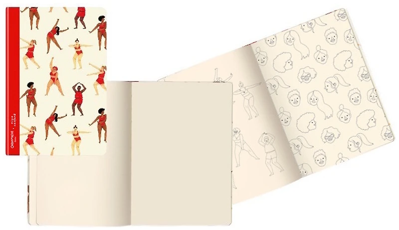 Caran d'Ache Notebook (A5), Nina Cosford Special Edition series (Blank - 148 x 210 mm)