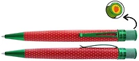 Stylo bille roulante rétractable Retro 51, série Tornado Fruit - Fraise