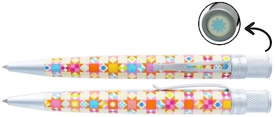 Stylo bille roulante rétractable Retro 51, série Tornado Patchwork