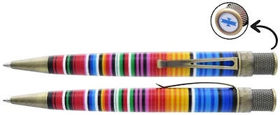 Stylo bille roulante rétractable Retro 51, série Tornado Poncho