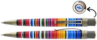 Stylo bille roulante rétractable Retro 51, série Tornado Poncho