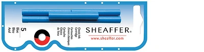 Sheaffer Ink cartridge, Refill & ink series Royal blue ink