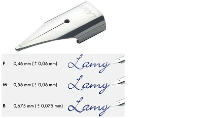 Lamy Fountain pen nib, Parts series Steel Z50 (Regular sizes) 