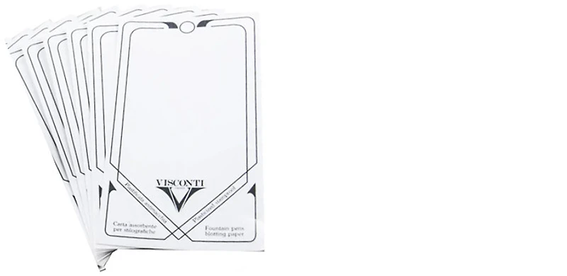 Papier Buvard Visconti , série Accessoires Blanc