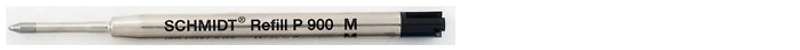 Recharge stylo Schmidt, série Ball Refill Encre noir (P900)