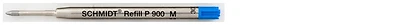Schmidt Ballpoint refill, Ball Refill serie Blue ink (P900)
