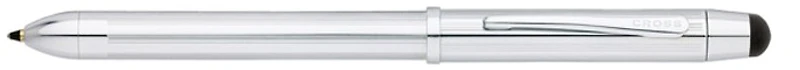 Stylo multifonction Cross, série Tech-3 Chrome avec stylus
