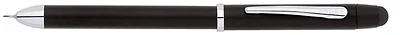 Stylo multifonction Cross, série Tech-3 Noir avec stylus