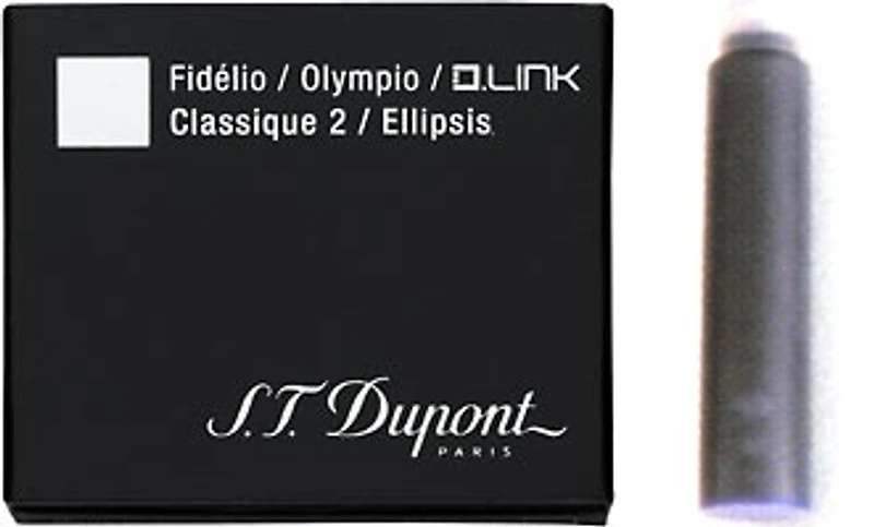 Cartouche d'encre Dupont, S.T., série Refill & ink - Recharge & encre Encre noir