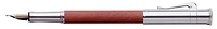 Stylo plume Faber-Castell, Graf von, série Precious wood & Platinum Brun