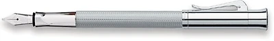 Stylo plume Faber-Castell, série Guilloche Rhodinized Rodhium