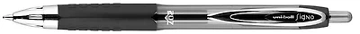 Stylo encre gel Uni-Ball, série Signo RT 207 Encre noire
