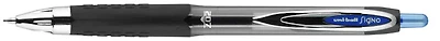 Stylo encre gel Uni-Ball, série Signo RT 207 Encre bleue