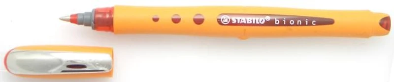 Stylo à bille roulante Stabilo, série Bionic Worker Encre rouge