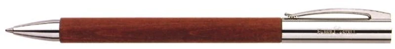 Stylo bille Faber-Castell, série Ambition Pearwood Brun