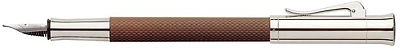 Stylo plume Faber-Castell, série Guilloche Resin Cognac